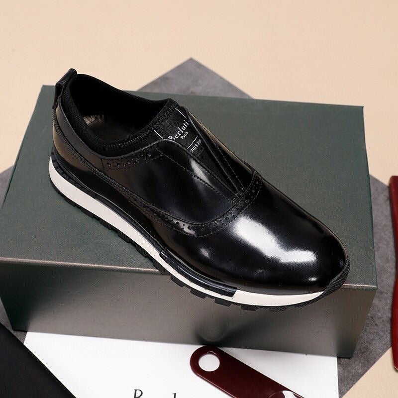 Chaussures Hommes cuir patiné