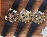 Montre Homme Chronographe Or