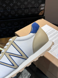 Sneakers Élégant Cuir Blanc