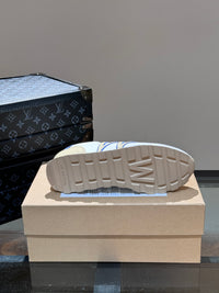 Sneakers Élégant Cuir Blanc