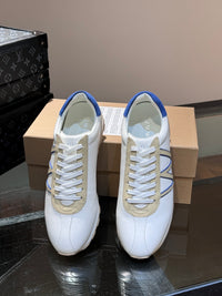 Sneakers Élégant Cuir Blanc