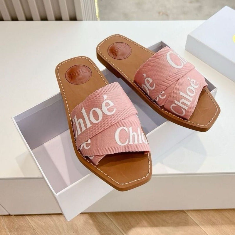 Sandales Toile Signature