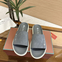 Sandales Premium en Cuir & Daim