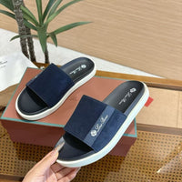 Sandales Premium en Cuir & Daim